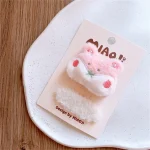 Cartoon Plush Hairpins