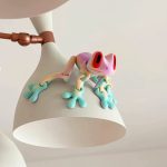 3D Printed Frog Magnet